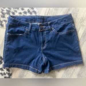 Faded Glory denim stretch shorts